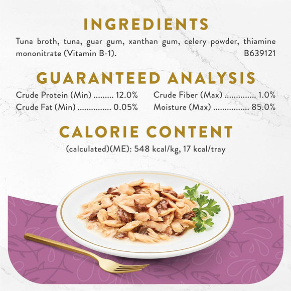 Fancy Feast Appetizers Grain-Free Flaked Tongol Tuna Appetizer in Savory Broth Wet Cat Food