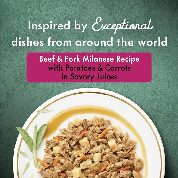 Fancy Feast Medleys Beef & Pork Milanese with Carrot & Potato Wet Cat Food