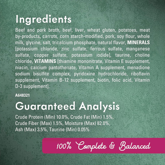 Fancy Feast Medleys Beef & Pork Milanese with Carrot & Potato Wet Cat Food