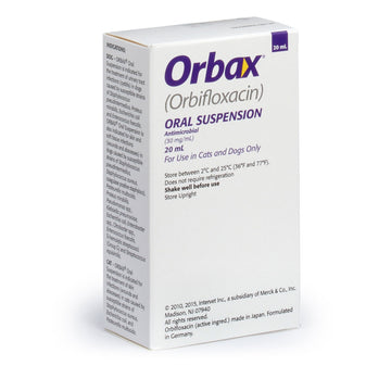 Orbax Oral Suspension (Orbifloxacin)
