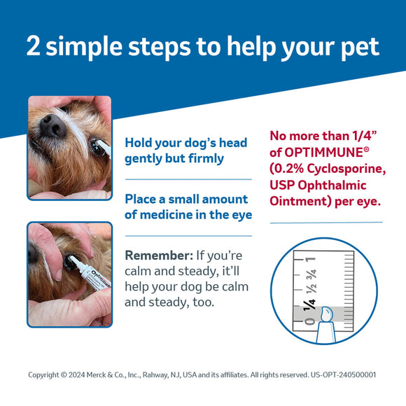 Optimmune Ophthalmic Ointment (Cyclosporine 0.2%)