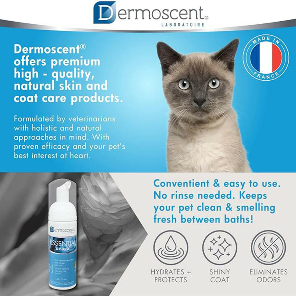 Dermoscent Essentials Mousse for Cats (150 ml)