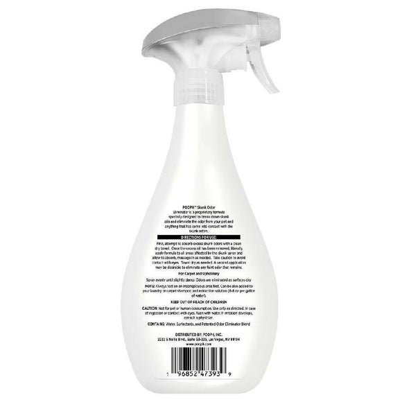 Pooph Skunk Odor Eliminator For Pets (20 oz)