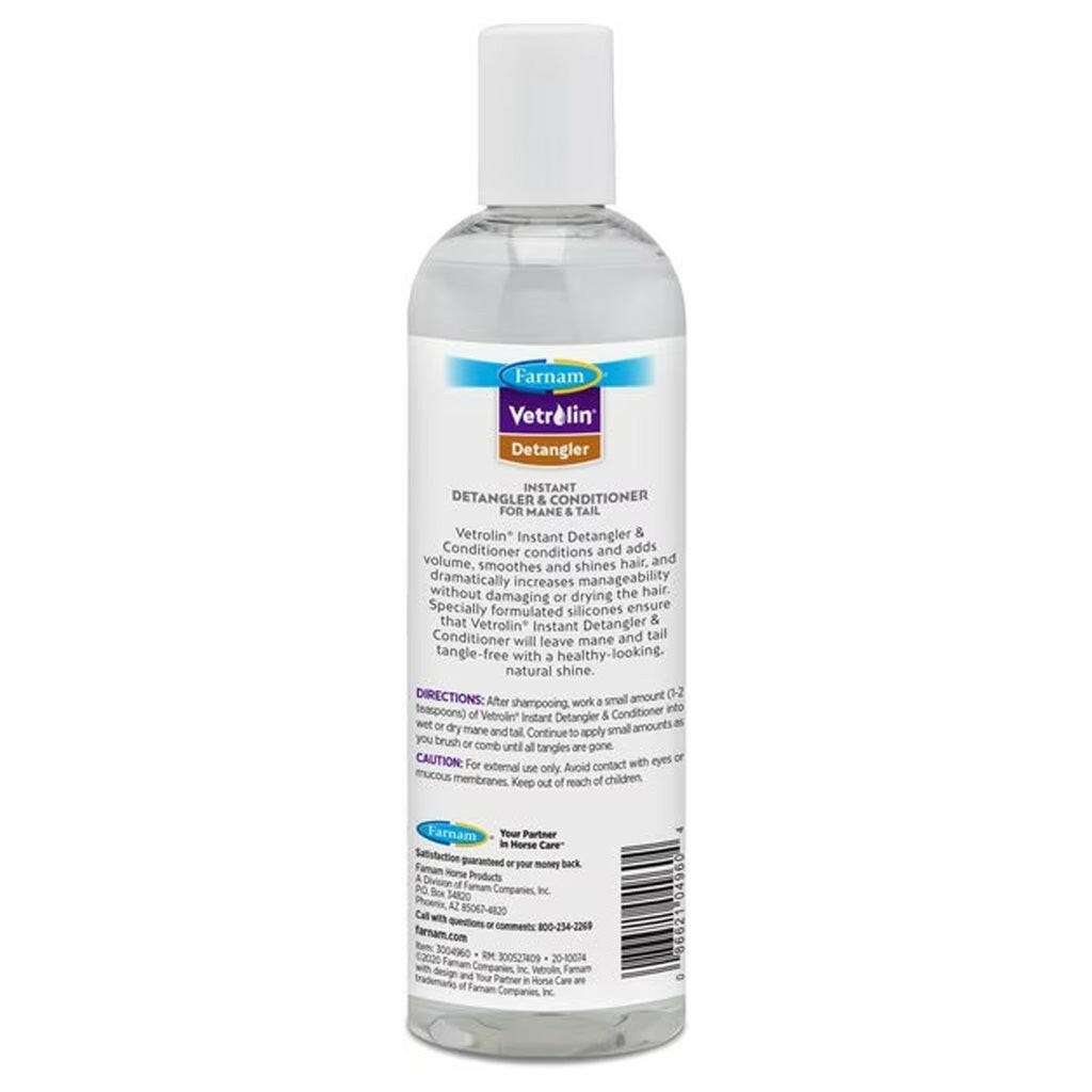 Farnam Vetrolin Detangler Concentrate For Dogs & Horse (12 oz)