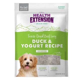 Health Extension Bully Puffs Duck & Yogurt Dog Treats (5 oz)