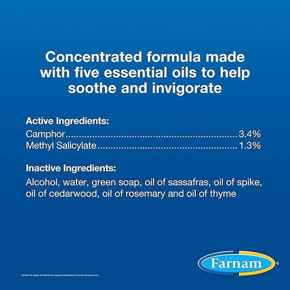 Farnam Vetrolin Sore Muscle & Joint Pain Relief Horse Liniment Spray(32 oz)