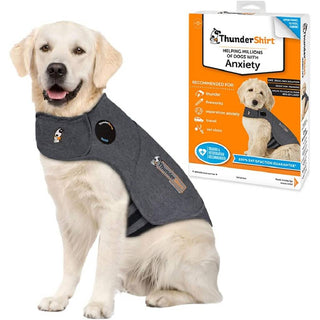 ThunderShirt Anxiety Solution for Extra Large Dogs 65-109 lbs (Gray)
