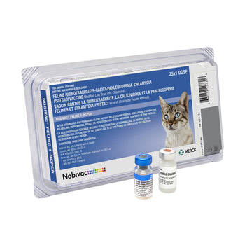 Nobivac Feline 1-HCPCh Vaccine for Cats, 25 Doses