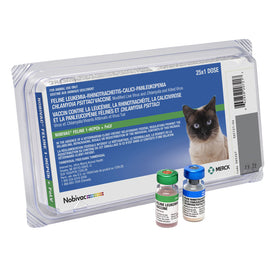 Nobivac Feline 1-HCPCH + FeLV Vaccine for Cats, 25 Doses
