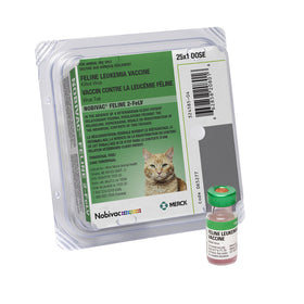 Nobivac Feline 2-FeLV Vaccine for Cats, 25 Doses