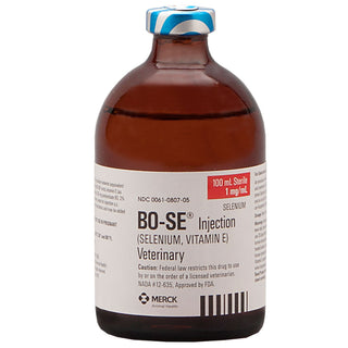 BO-SE Injection (Selenium and Vitamin E) 1mg/mL, 100mL