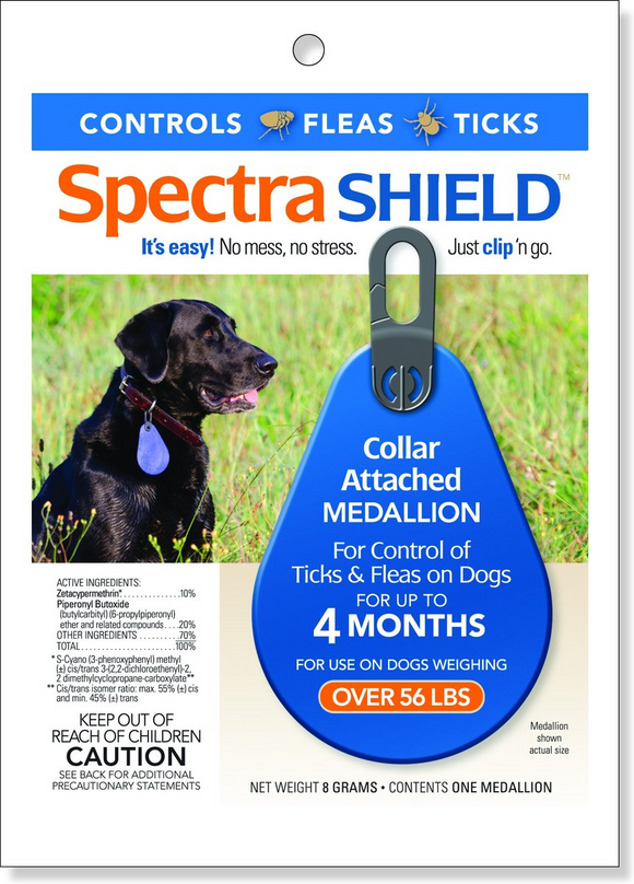Spectra Shield Flea & Tick Collar Medallion for Dogs