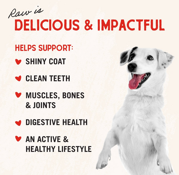 Stella & Chewy's Aboslutely Rabbit Dinner Patties Freeze-Dried Raw Food For Dogs