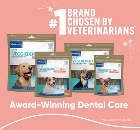 C.E.T. VeggieDent Flex + Joint Health for Small Dogs 11-25 lbs - 0