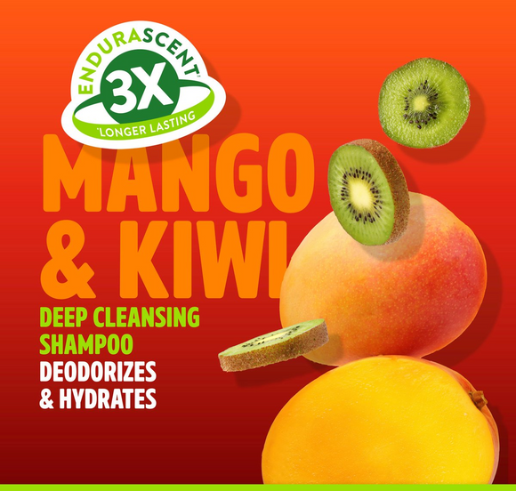 TropiClean EnduraScent Mango Kiwi Shampoo for Dogs & Cats (20 oz)