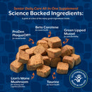 NaturVet Senior Daily Care Multi-Benefit 8-in-1 Support For Dogs (60 Soft Chews)-5