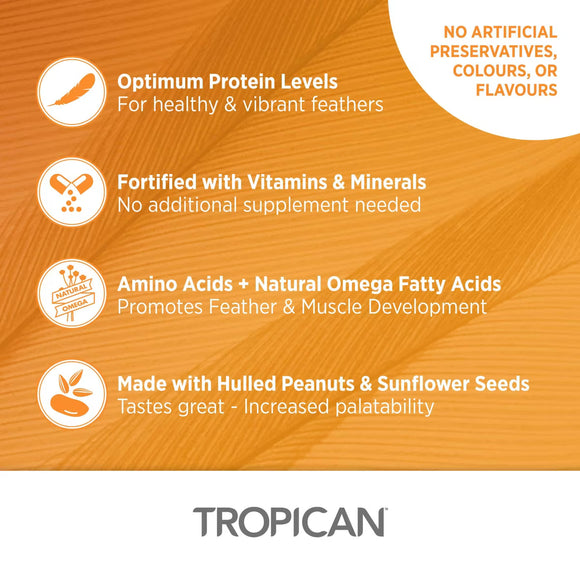 Hari Tropican Hand Feeding Formula for Baby Birds, 14-oz