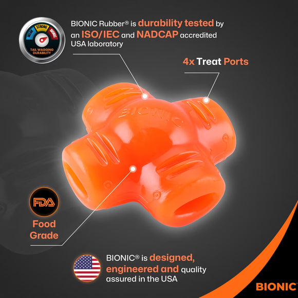 Bionic Treat Star Dog Toy