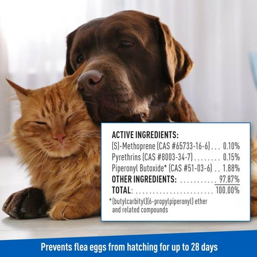 Adams Plus Flea and Tick Shampoo with Precor For Dogs & Cats (12 oz)