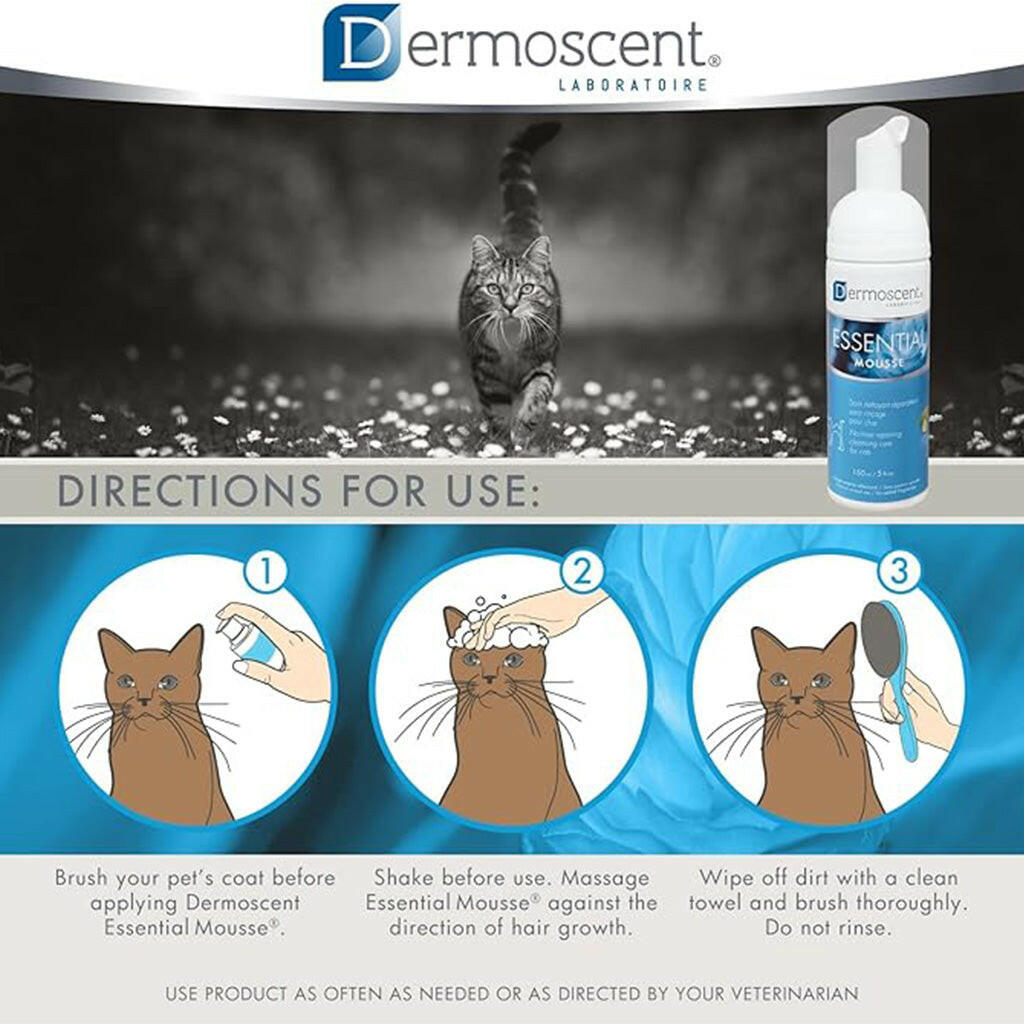 Dermoscent Essentials Mousse for Cats (150 ml)