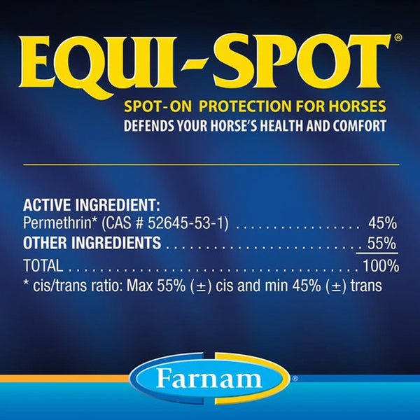 Equi-Spot Spot-On Protection for Horses, 10mL (3 Dose)