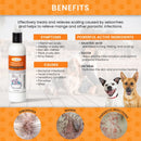 Healthy Paw Life Antiparasitic & Antiseborrheic Medicated Pet Shampoo for Dogs, 8-oz-2