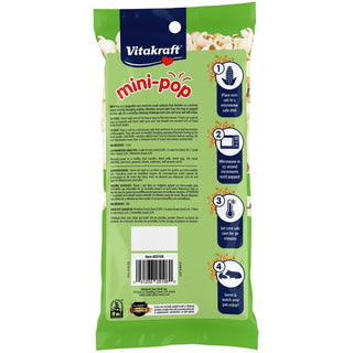 Vitakraft Mini-Pop Microwave Mini Popcorn Treats for Guinea Pigs, Hamsters & Other Small Animals