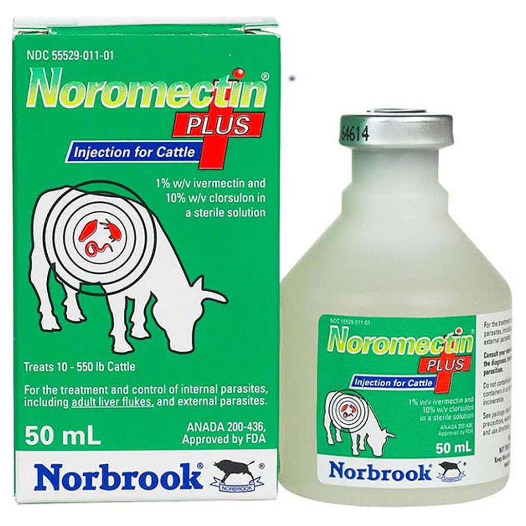 Noromectin Plus 1% – Broad-Spectrum Cattle Dewormer