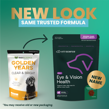 VetriScience Golden Years Clear and Bright Eye Health for Senior Dogs (60 soft chews) - 0