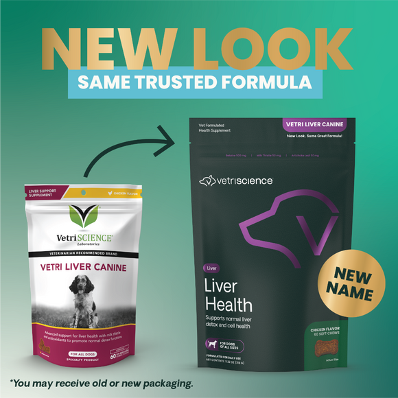 VetriScience Vetri Liver Supplement for Dogs (60 soft chews)