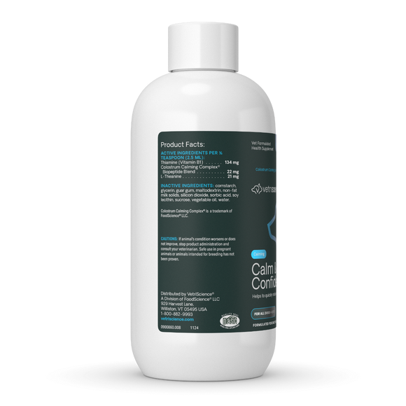 VetriScience Composure Liquid Calming Supplement for Cats & Dogs (8 oz)