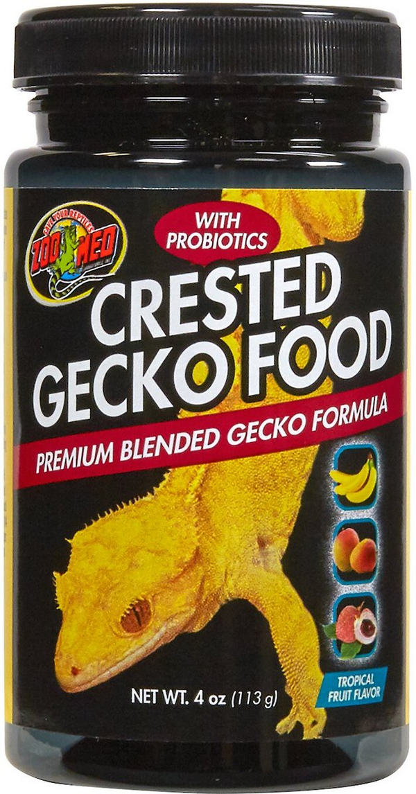 Zoo Med Crested Gecko Premium Blended Tropical Fruit Dry Food