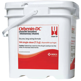 Orbenin-DC (cloxacillin benzathine), Dry Cow Intramammary Infusion