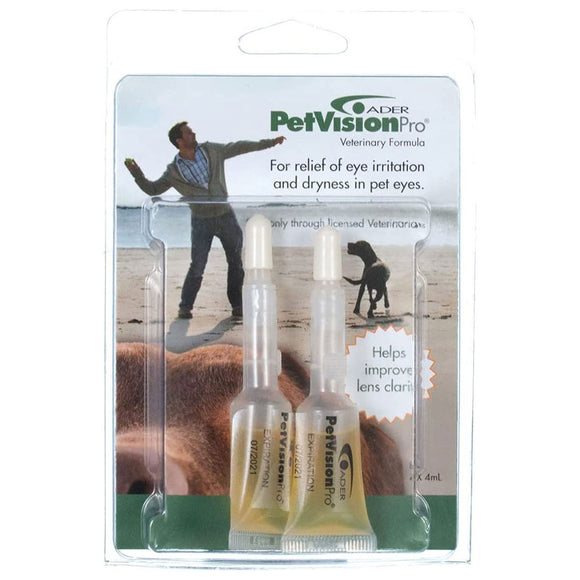 PetVision PRO Eye Lubricating Drops, 4-ml, 2-count