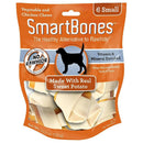 SmartBones Rawhide-Free Sweet Potato Chew Bones Dog Treats (6 small bones)