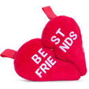 BARK Friends Furever Plush & Wearable BFF Heart Two-Part Dog Toy-2