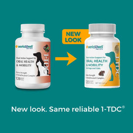 1-TDC Periodontal & Joint Health Softgels for Dogs & Cats - Dog Dental Care 2