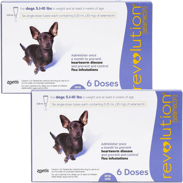 Revolution for Dogs 5.1-10 lbs 12 doses