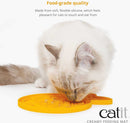 Catit Creamy Feeding Mat for Cat, Orange-3