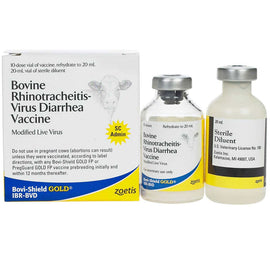 Bovi-Shield Gold IBR BVD Cattle Vaccine, 10-Doses
