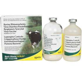 Bovi-Shield Gold FP 5 L5 HB Cattle Vaccine, 50 Doses
