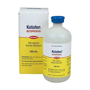 Ketofen (ketoprofen) Injectable Solution for Horses, 100-ml