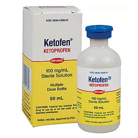 Ketofen (ketoprofen) Injectable Solution for Horses, 50-ml