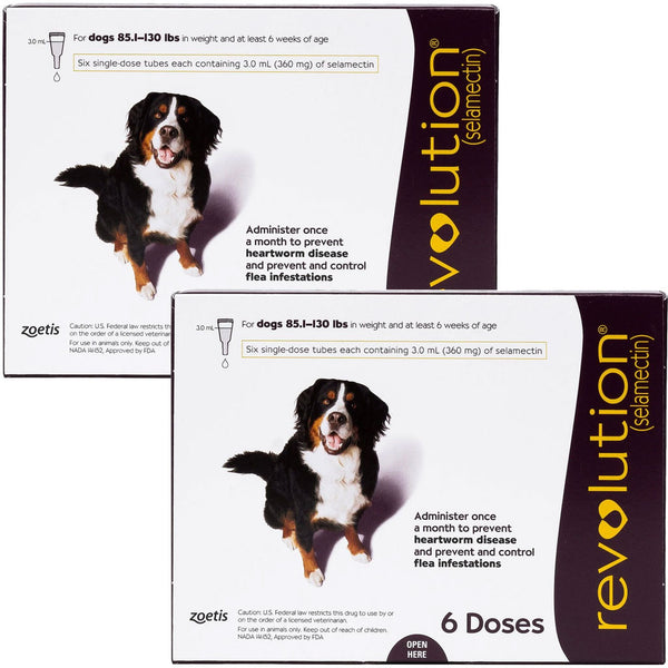 Revolution for Dogs 86-130 lbs 12 doses