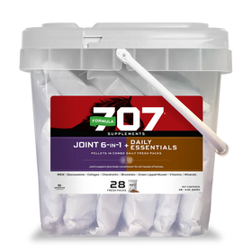 Formula 707 Joint 6-in-1 + Daily Essentials Combo Daily Fresh Packs For Horses (28 Day Supply)