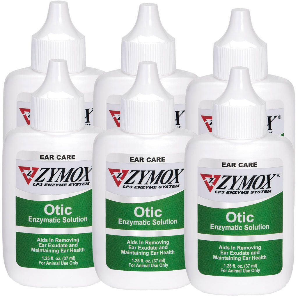 Zymox Otic Ear Treatment without Hydrocortisone Dog Ear Care.