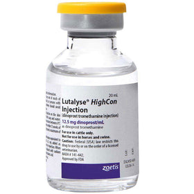 Lutalyse HighCon Injection for Cattle, 20-ml