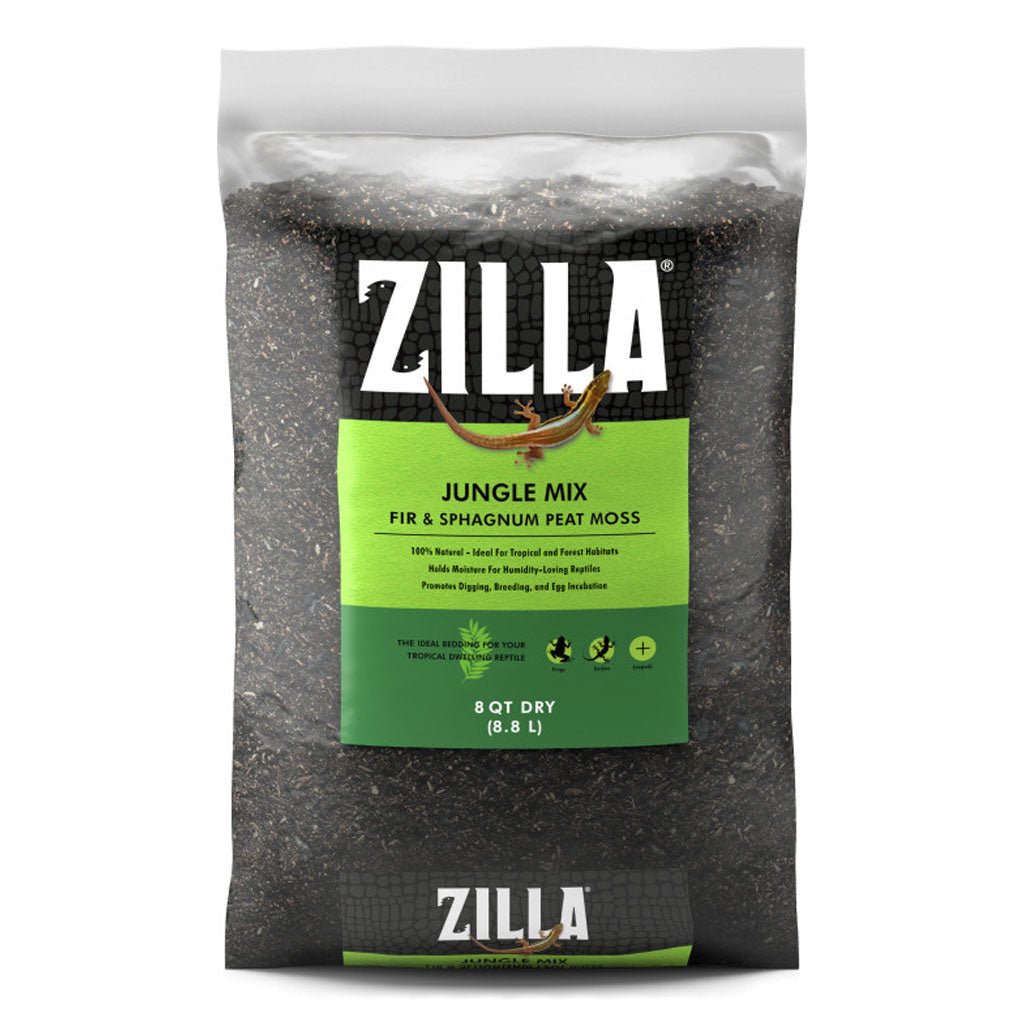 Premium Jungle Mix Bedding – Zilla Terrarium Substrate
