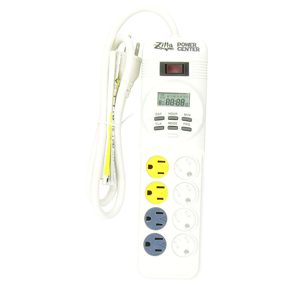 Zilla 24/7 Digital Timer Power Center Digital