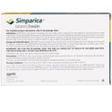 Simparica for Dogs 2.8-5.5 lbs dosage and administration